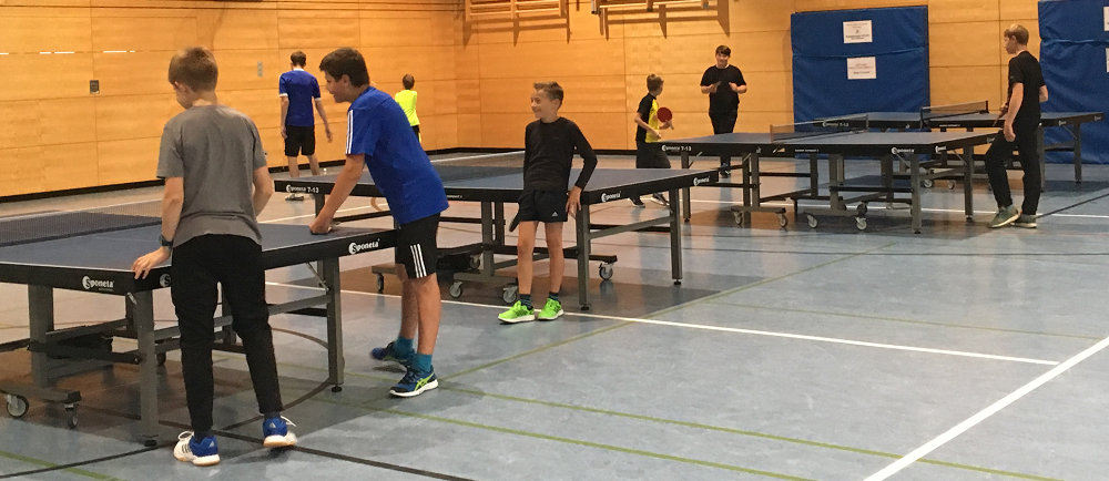Tischtennis für Kinder ab 9 Jahren